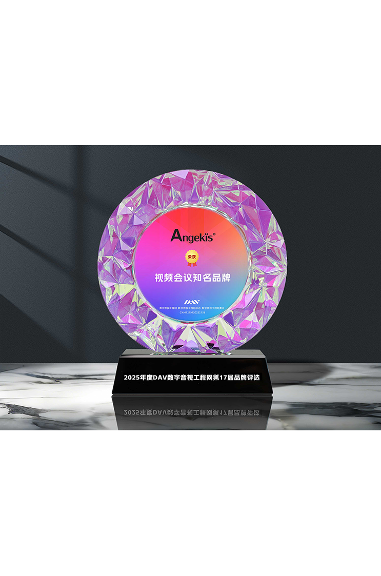Angekis 荣获“2025年度视频会议知名品牌”